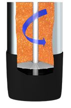 The Ion Exchange Resin will soften the water