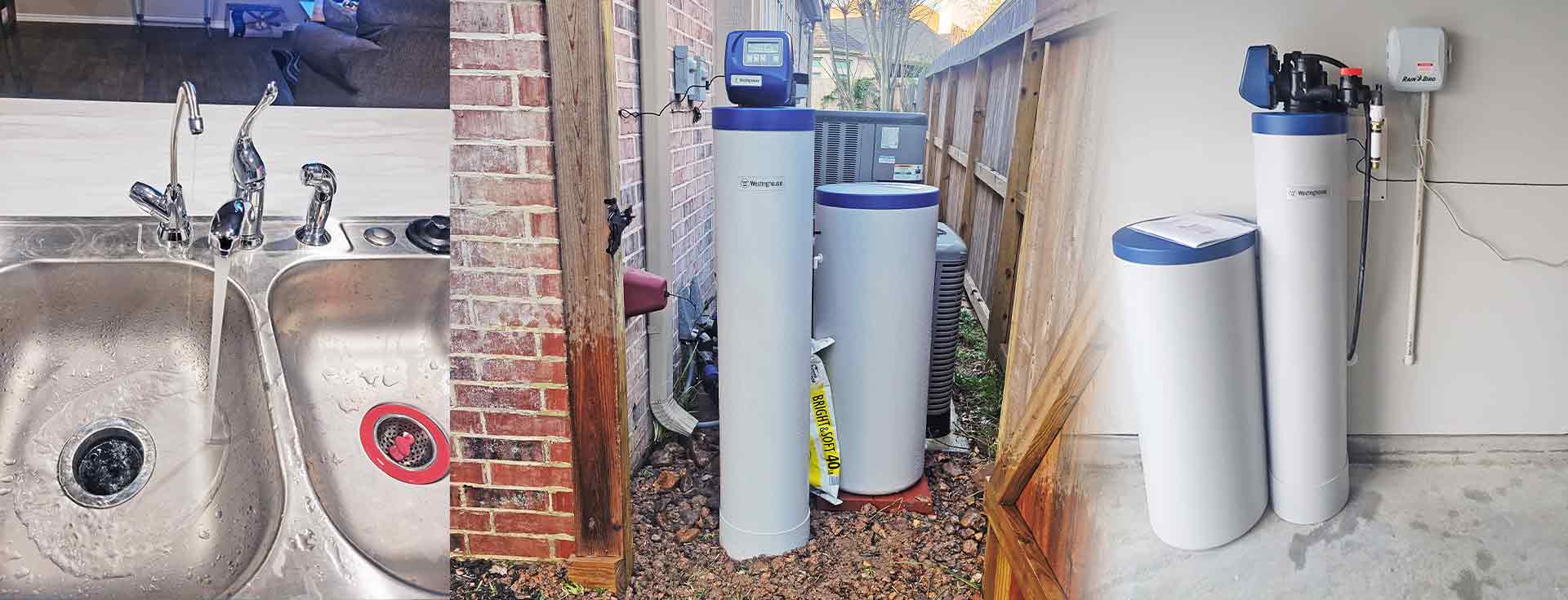 Houston water softener installations